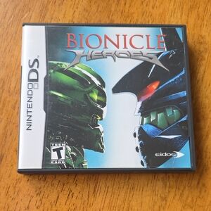 Nintendo DS Bionicle Heroes Game - Green and Blue
